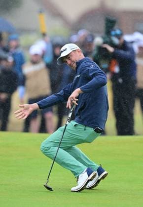 Justin Thomas on the 16th Green The British Open Championship, Day Three, Golf, Royal Troon, Troon, UK - 20 July 2024  Copyright: xGreigxCowie Shutterstockx 14587997al