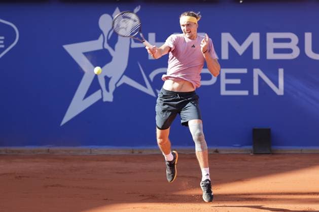 Tennis Men ATP, Tennis Men Tour 500 European Open Hamburg, Hamburg Open ATP 500 2024 , 20 07 2024 , Semifinals , Alexander Zverev GER plays a forehand Copyright: FernandoxSoares
