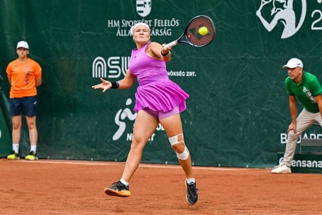 Diana Shnaider during the quarter finals match vs. Eva Lys (GER) at the WTA250 Hungarian Gran Prix Tennis on 19th July 2024 at Romai Teniszakademia, Budapest, Hungary  Copyright: xVincenzoxOrlando IPAxSportx xipax xx IPA_48141183 IPA_Agency_IPA48141183