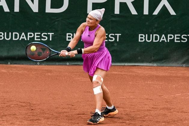 Diana Shnaider during the quarter finals match vs. Eva Lys (GER) at the WTA250 Hungarian Gran Prix Tennis on 19th July 2024 at Romai Teniszakademia, Budapest, Hungary  Copyright: xVincenzoxOrlando IPAxSportx xipax xx IPA_48141209 IPA_Agency_IPA48141209