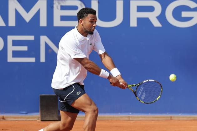 Tennis Men ATP, Tennis Men Tour 500 European Open Hamburg, Hamburg Open ATP 500 2024 , 20 07 2024 , Semifinals , Arthur Fils FRA plays a backhand Copyright: FernandoxSoares
