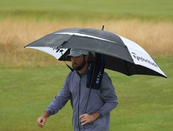 Scotty Scheffler on the 8th green. The British Open Championship, Day Three, Golf, Royal Troon, Troon, UK - 20 July 2024  Copyright: xStuartxWallace Shutterstockx 14588004as