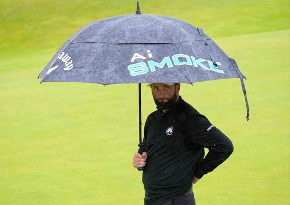 John Rahm on the 8th green. The British Open Championship, Day Three, Golf, Royal Troon, Troon, UK - 20 July 2024  Copyright: xStuartxWallace Shutterstockx 14588004ba