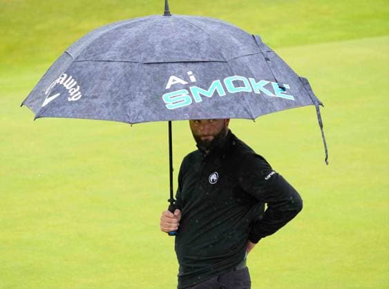John Rahm on the 8th green. The British Open Championship, Day Three, Golf, Royal Troon, Troon, UK - 20 July 2024  Copyright: xStuartxWallace Shutterstockx 14588004az