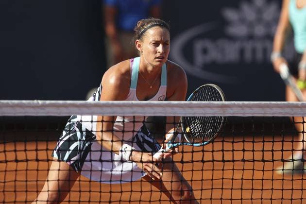 Yvonne Cavalle Reimers in action during Palermo Open Ladies WTA, Tennis Damen 250, International Tennis match in Palermo, Italy, July 20 2024  Copyright: xMassimilianoxCarnabuci IPAxSportx xx IPA_48143658 IPA_Agency_IPA48143658