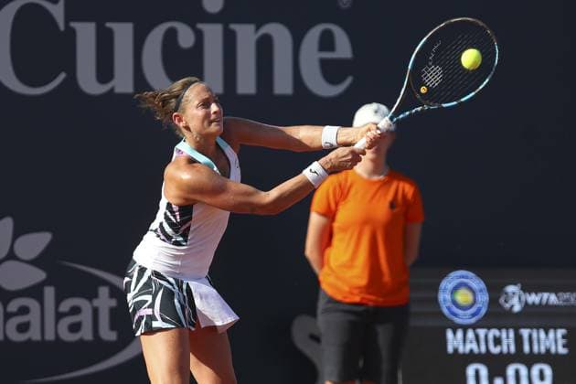 Yvonne Cavalle Reimers in action during Palermo Open Ladies WTA, Tennis Damen 250, International Tennis match in Palermo, Italy, July 20 2024  Copyright: xMassimilianoxCarnabuci IPAxSportx xx IPA_48143661 IPA_Agency_IPA48143661