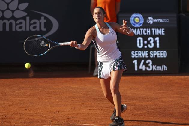 Yvonne Cavalle Reimers in action during Palermo Open Ladies WTA, Tennis Damen 250, International Tennis match in Palermo, Italy, July 20 2024  Copyright: xMassimilianoxCarnabuci IPAxSportx xx IPA_48143676 IPA_Agency_IPA48143676