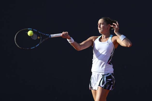 Yvonne Cavalle Reimers in action during Palermo Open Ladies WTA, Tennis Damen 250, International Tennis match in Palermo, Italy, July 20 2024  Copyright: xMassimilianoxCarnabuci IPAxSportx xx IPA_48143684 IPA_Agency_IPA48143684