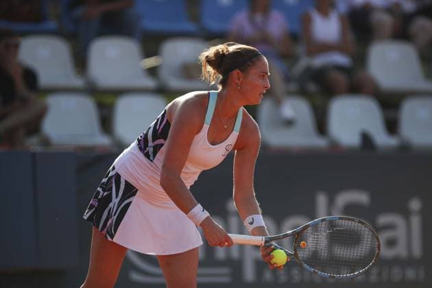 Yvonne Cavalle Reimers in action during Palermo Open Ladies WTA, Tennis Damen 250, International Tennis match in Palermo, Italy, July 20 2024  Copyright: xMassimilianoxCarnabuci IPAxSportx xx IPA_48143699 IPA_Agency_IPA48143699