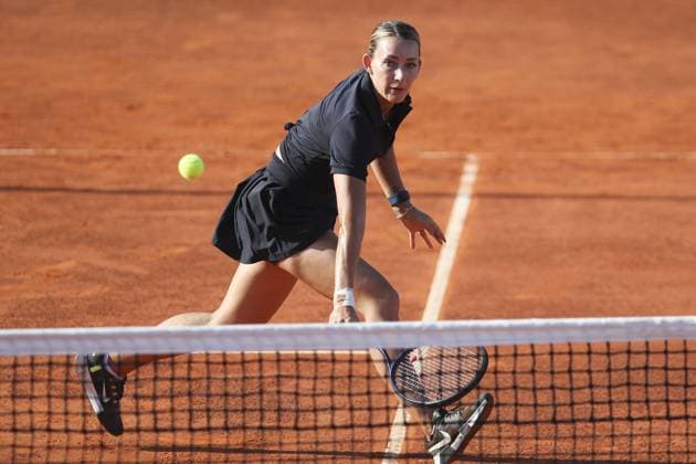 Yana Sizikova in action during Palermo Open Ladies WTA, Tennis Damen 250, International Tennis match in Palermo, Italy, July 20 2024  Copyright: xMassimilianoxCarnabuci IPAxSportx xx IPA_48143905 IPA_Agency_IPA48143905