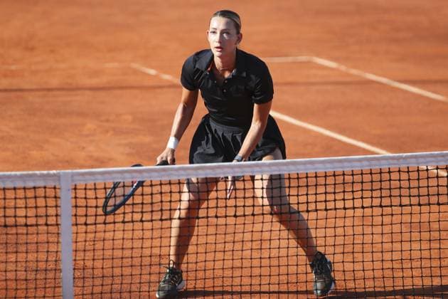 Yana Sizikova in action during Palermo Open Ladies WTA, Tennis Damen 250, International Tennis match in Palermo, Italy, July 20 2024  Copyright: xMassimilianoxCarnabuci IPAxSportx xx IPA_48143913 IPA_Agency_IPA48143913