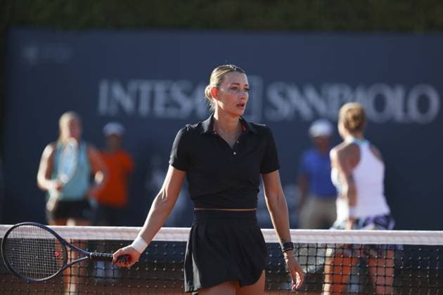 Yana Sizikova during Palermo Open Ladies WTA, Tennis Damen 250, International Tennis match in Palermo, Italy, July 20 2024  Copyright: xMassimilianoxCarnabuci IPAxSportx xx IPA_48143938 IPA_Agency_IPA48143938