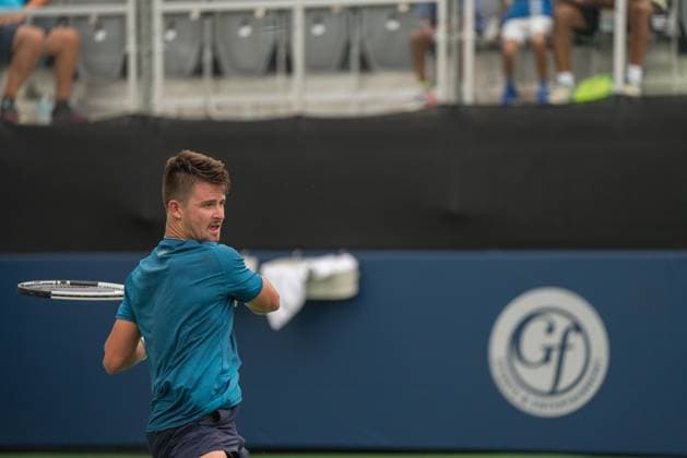 July 20, 2024, Atlanta, Georgia, USA: Atlanta Open Qualifying Singles Tennis - K. King V .J. Wolf. Atlanta USA - ZUMAc170 20240720_znp_c170_004 Copyright: xAndrewxClarkx