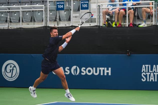 July 20, 2024, Atlanta, Georgia, USA: Atlanta Open Qualifying Singles Tennis - K. King V .J. Wolf. Atlanta USA - ZUMAc170 20240720_znp_c170_011 Copyright: xAndrewxClarkx