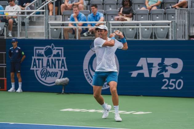 July 20, 2024, Atlanta, Georgia, USA: Atlanta Open Qualifying Singles Tennis - K. King V .J. Wolf. Atlanta USA - ZUMAc170 20240720_znp_c170_013 Copyright: xAndrewxClarkx