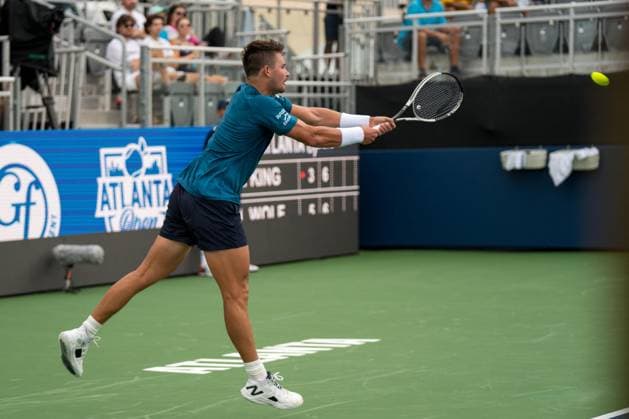 July 20, 2024, Atlanta, Georgia, USA: Atlanta Open Qualifying Singles Tennis - K. King V .J. Wolf. Atlanta USA - ZUMAc170 20240720_znp_c170_014 Copyright: xAndrewxClarkx