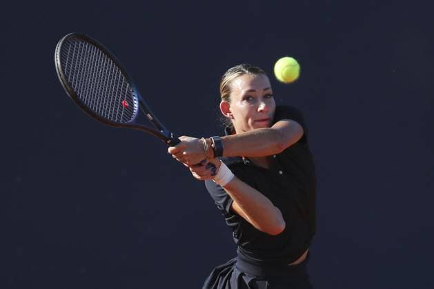 Palermo: Yana Sizikova in action during Palermo Open Ladies WTA, Tennis Damen 250, International Tennis match in Palermo, Italy, July 20 2024 International Tennis match - Palermo Open Ladies WTA 250  - ZUMAp169 20240720_zsa_p169_799 Copyright: xMassimilianoxCarnabuci IPAxSportx