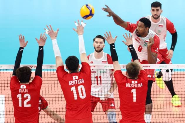 2024.07.20 Ergo Arena Gdansk Siatkowka mezczyzn Turniej towarzyski Polska - Japonia N z Wilfredo Leon Foto Piotr Matusewicz PressFocus 2024.07.20 Gdansk Men volleyball Poland - Japan Wilfredo Leon Credit: Piotr Matusewicz PressFocus NEWSPIX.PL --- Newspix.pl PRE-OLYMPIC MENS VOLLEYBALL FRIENDLY TOURNAMENT IN GDANSK: POLAND- JAPAN POLAND OUT!  20240720_PF_PM017