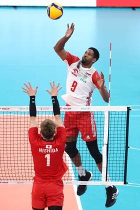 2024.07.20 Ergo Arena Gdansk Siatkowka mezczyzn Turniej towarzyski Polska - Japonia N z Wilfredo Leon Foto Piotr Matusewicz PressFocus 2024.07.20 Gdansk Men volleyball Poland - Japan Wilfredo Leon Credit: Piotr Matusewicz PressFocus NEWSPIX.PL --- Newspix.pl PRE-OLYMPIC MENS VOLLEYBALL FRIENDLY TOURNAMENT IN GDANSK: POLAND- JAPAN POLAND OUT!  20240720_PF_PM033