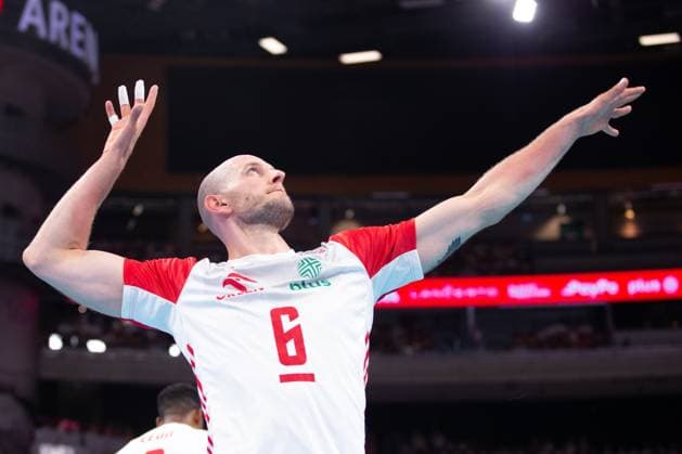 GDANSK 20.07.2024 PRZEDOLIMPIJSKI TURNIEJ TOWARZYSKI SIATKARZY POLSKA - JAPONIA --- PRE-OLYMPIC MENS VOLLEYBALL FRIENDLY TOURNAMENT IN GDANSK: POLAND- JAPAN BARTOSZ KUREK FOT. ANNA KLEPACZKO FOTOPYK NEWSPIX.PL --- Newspix.pl POLAND OUT!  240720LUM105