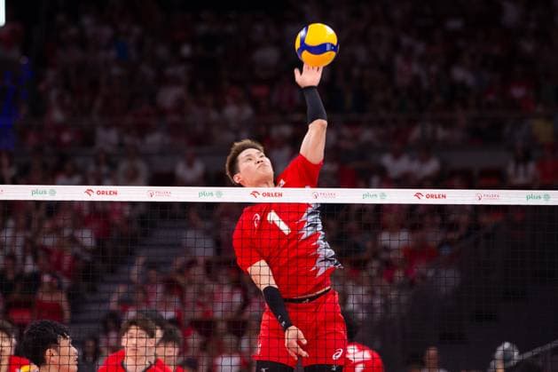 GDANSK 20.07.2024 PRZEDOLIMPIJSKI TURNIEJ TOWARZYSKI SIATKARZY POLSKA - JAPONIA --- PRE-OLYMPIC MENS VOLLEYBALL FRIENDLY TOURNAMENT IN GDANSK: POLAND- JAPAN YUJI NISHIDA FOT. ANNA KLEPACZKO FOTOPYK NEWSPIX.PL --- Newspix.pl POLAND OUT!  240720LUM108