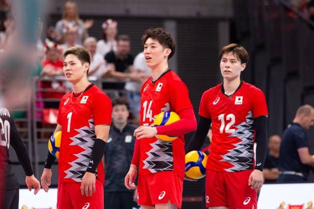 GDANSK 20.07.2024 PRZEDOLIMPIJSKI TURNIEJ TOWARZYSKI SIATKARZY POLSKA - JAPONIA --- PRE-OLYMPIC MENS VOLLEYBALL FRIENDLY TOURNAMENT IN GDANSK: POLAND- JAPAN YUJI NISHIDA YUKI ISHIKAWA RAN TAKAHASHI FOT. ANNA KLEPACZKO FOTOPYK NEWSPIX.PL --- Newspix.pl POLAND OUT!  240720LUM112