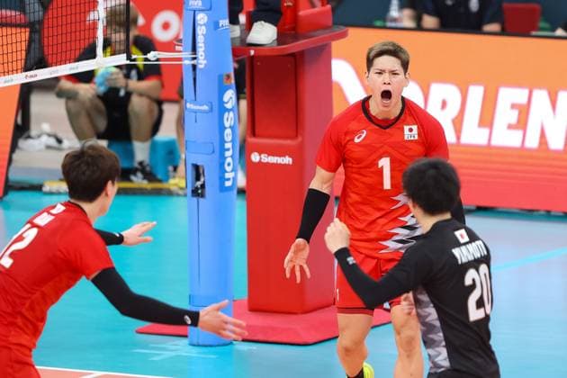 GDANSK 20.07.2024 PRZEDOLIMPIJSKI TURNIEJ TOWARZYSKI SIATKARZY POLSKA - JAPONIA --- PRE-OLYMPIC MENS VOLLEYBALL FRIENDLY TOURNAMENT IN GDANSK: POLAND- JAPAN YUJI NISHIDA FOT. ANNA KLEPACZKO FOTOPYK NEWSPIX.PL --- Newspix.pl POLAND OUT!  240720LUM129