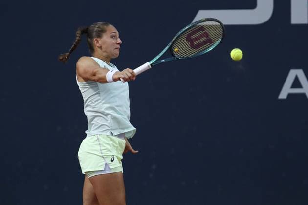 Palermo: Diane Parry in action during Palermo Open Ladies WTA, Tennis Damen 250, International Tennis match in Palermo, Italy, July 20 2024 International Tennis match - Palermo Open Ladies WTA 250  - ZUMAp169 20240720_zsa_p169_834 Copyright: xMassimilianoxCarnabuci IPAxSportx