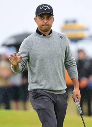 Xander Schauffele on the 3rd Green The British Open Championship, Day Three, Golf, Royal Troon, Troon, UK - 20 July 2024  Copyright: xGreigxCowie Shutterstockx 14587997dj
