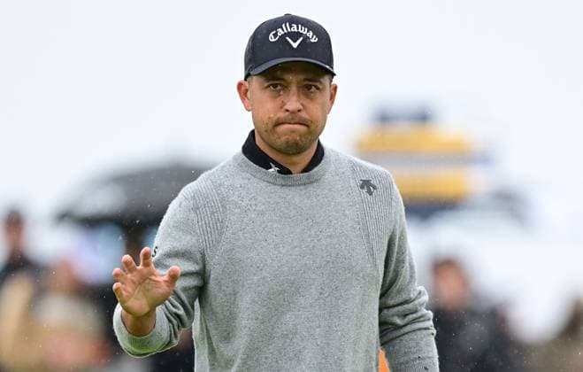 Xander Schauffele on the 3rd Green The British Open Championship, Day Three, Golf, Royal Troon, Troon, UK - 20 July 2024  Copyright: xGreigxCowie Shutterstockx 14587997dk