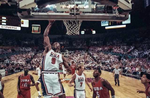 Archivbilder der Woche SPORT KW29 RECORD DATE NOT STATED USA Basketbll Dream Team Michael Jordan (USA) competing at the 1992 Tournament of the Americas Portland Oregon United States Copyright: xDUOMO PCNx BK24N1 920108
