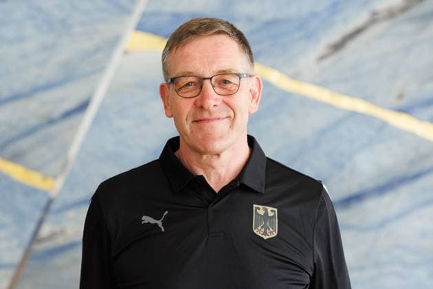 Alfred Gislason GER, coach, head coach portrait, single picture, 20 07 2024, Ludwigsburg Germany , handball, team photos national teams for the Olympic Games xprx