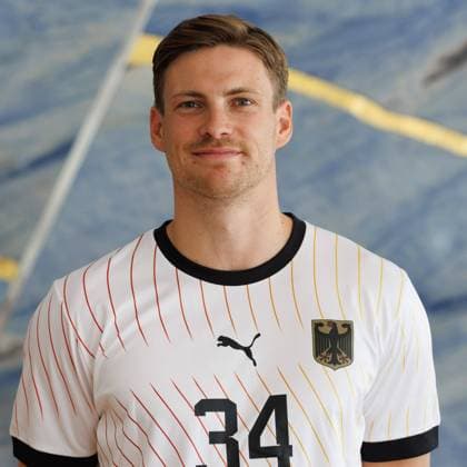 Rune Dahmke GER, 34 Portrait, Single image, 20 07 2024, Ludwigsburg Germany , Handball, Team photos national teams for the Olympic Games xprx