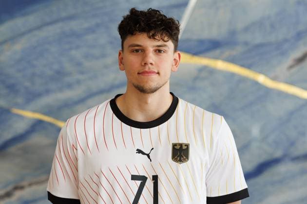 Marko Grgic GER, 71 Portrait, Single image, 20 07 2024, Ludwigsburg Germany , Handball, Team photos national teams for the Olympic Games xprx