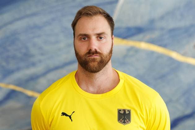 Andreas Wolff GER, 33, Goalkeeper, Goalkeeper portrait, single picture, 20 07 2024, Ludwigsburg Germany , Handball, Team photos national teams for the Olympic Games xprx