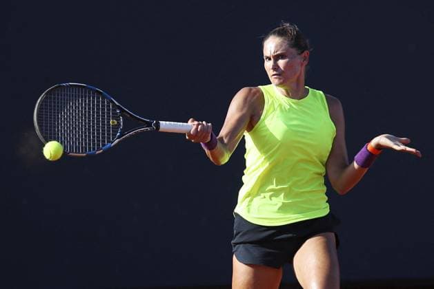 International Tennis match - Palermo Open Ladies WTA, Tennis Damen 250 Aleksandra Panova in action during Palermo Open Ladies WTA 250, International Tennis match in Palermo, Italy, July 20 2024 Palermo Italy  Copyright: xIPAxSport ABACAx