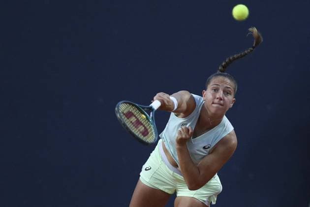 International Tennis match - Palermo Open Ladies WTA, Tennis Damen 250 Diane Parry in action during Palermo Open Ladies WTA 250, International Tennis match in Palermo, Italy, July 20 2024 Palermo Italy  Copyright: xIPAxSport ABACAx