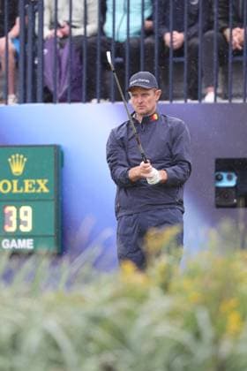 England s Justin Rose during the day 3 of the 2024 British Open Golf Championships at the Royal Troon golf club in Troon, Scotland, on July 20, 2024. Noxthirdxpartyxsales  (260238103)
