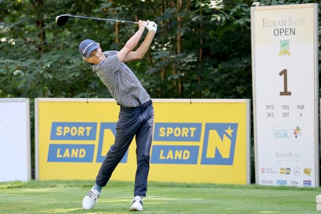 GOLF - EURAM Bank Open 2024 RAMSAU,AUSTRIA,21.JUL.24 - GOLF - Challenge Tour, EURAM Bank Open, GC Adamstal. Image shows Martin Couvra (FRA).  GEPAxpictures xHansxOberlaender