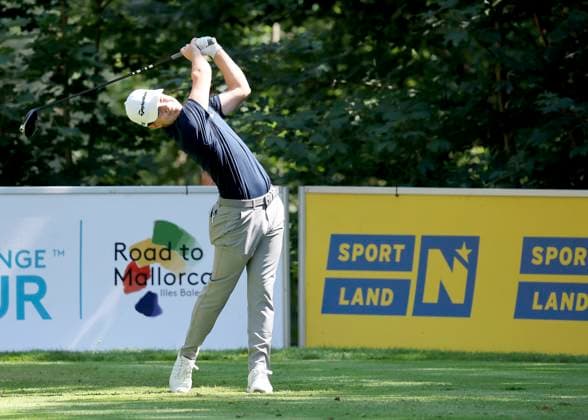 GOLF - EURAM Bank Open 2024 RAMSAU,AUSTRIA,21.JUL.24 - GOLF - Challenge Tour, EURAM Bank Open, GC Adamstal. Image shows Frank Kennedy (GBR).  GEPAxpictures xHansxOberlaender