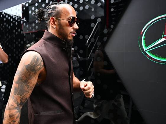 July 21, 2024, Budapest, Budapest, Hungary: Lewis Hamilton of Mercedes arrives to the paddock beforeo the feature race of the 2024 Formula 1 Hungarian Grand Prix held on the Hungaroring. Budapest Hungary - ZUMAs291 20240721_zip_s291_009 Copyright: xBalintxSzentgallayx