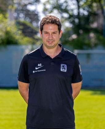 21 07 2024, Football 3 Liga 2024 2025, TSV 1860 Munich, portrait appointment 2024 2025, at Grünwalderstrasse, Munich Coach Argirios Giannikis TSV 1860 Munich ,