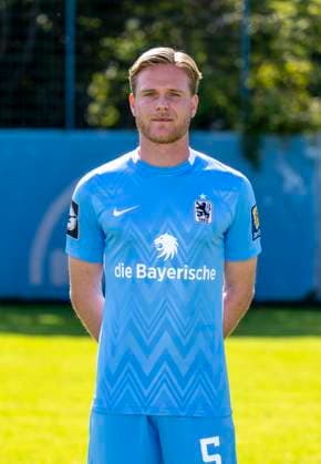21 07 2024, Football 3 League 2024 2025, TSV 1860 Munich, portrait appointment 2024 2025, at Grünwalderstrasse, Munich Thore Jacobsen TSV 1860 Munich