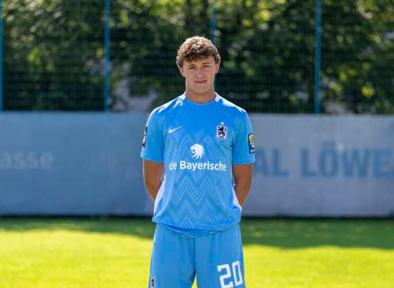 21 07 2024, Football 3 League 2024 2025, TSV 1860 Munich, portrait appointment 2024 2025, at Grünwalderstrasse, Munich Lukas Reich TSV 1860 Munich
