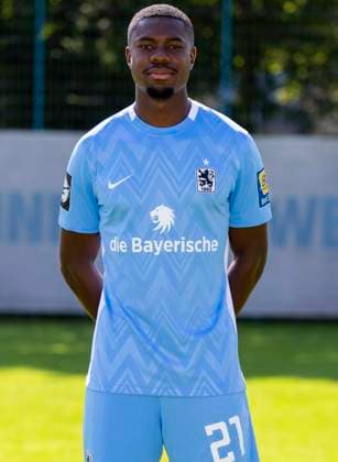 21 07 2024, Football 3 League 2024 2025, TSV 1860 Munich, portrait appointment 2024 2025, at Grünwalderstrasse, Munich Leroy Kwadwo TSV 1860 Munich