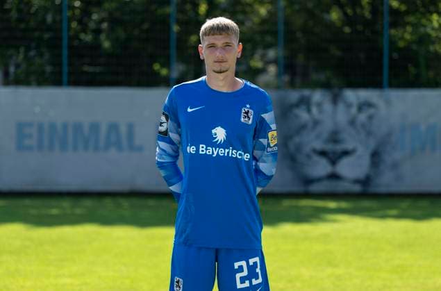 21 07 2024, Football 3 Liga 2024 2025, TSV 1860 Munich, portrait appointment 2024 2025, at Grünwalderstrasse, Munich Goalkeeper Erion Avdija TSV 1860 Munich