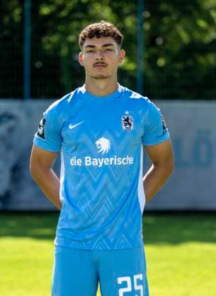 21 07 2024, Football 3 League 2024 2025, TSV 1860 Munich, portrait appointment 2024 2025, at Grünwalderstrasse, Munich Sean Dulic TSV 1860 Munich