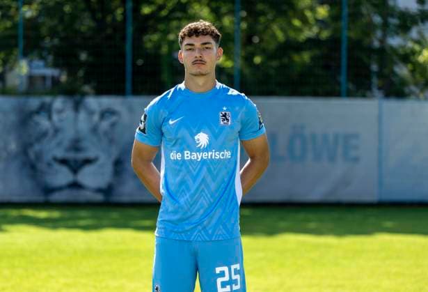 21 07 2024, Football 3 League 2024 2025, TSV 1860 Munich, portrait appointment 2024 2025, at Grünwalderstrasse, Munich Sean Dulic TSV 1860 Munich