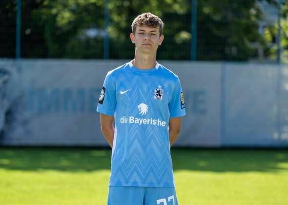 21 07 2024, Football 3 League 2024 2025, TSV 1860 Munich, portrait appointment 2024 2025, at Grünwalderstrasse, Munich Raphael Ott TSV 1860 Munich