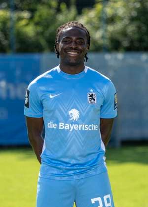 21 07 2024, Football 3 League 2024 2025, TSV 1860 Munich, portrait appointment 2024 2025, at Grünwalderstrasse, Munich Eliot Muteba TSV 1860 Munich